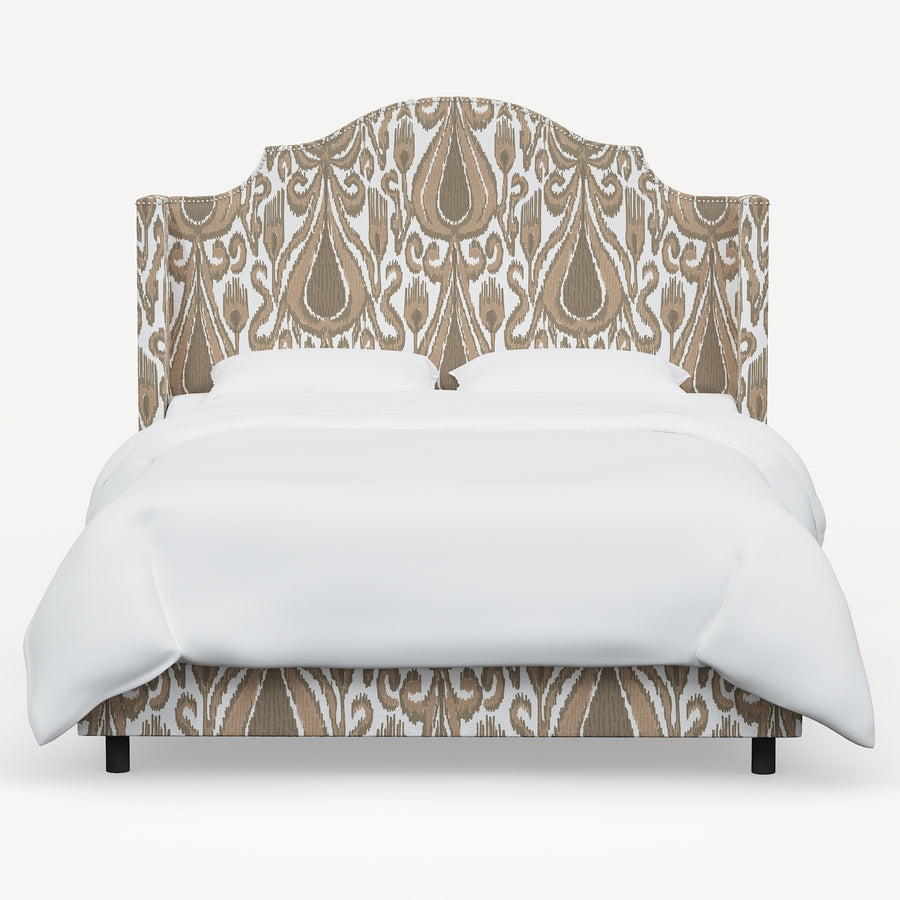 Samrina Wingback Bed