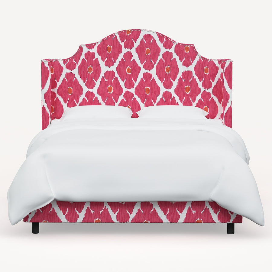 Samrina Wingback Bed