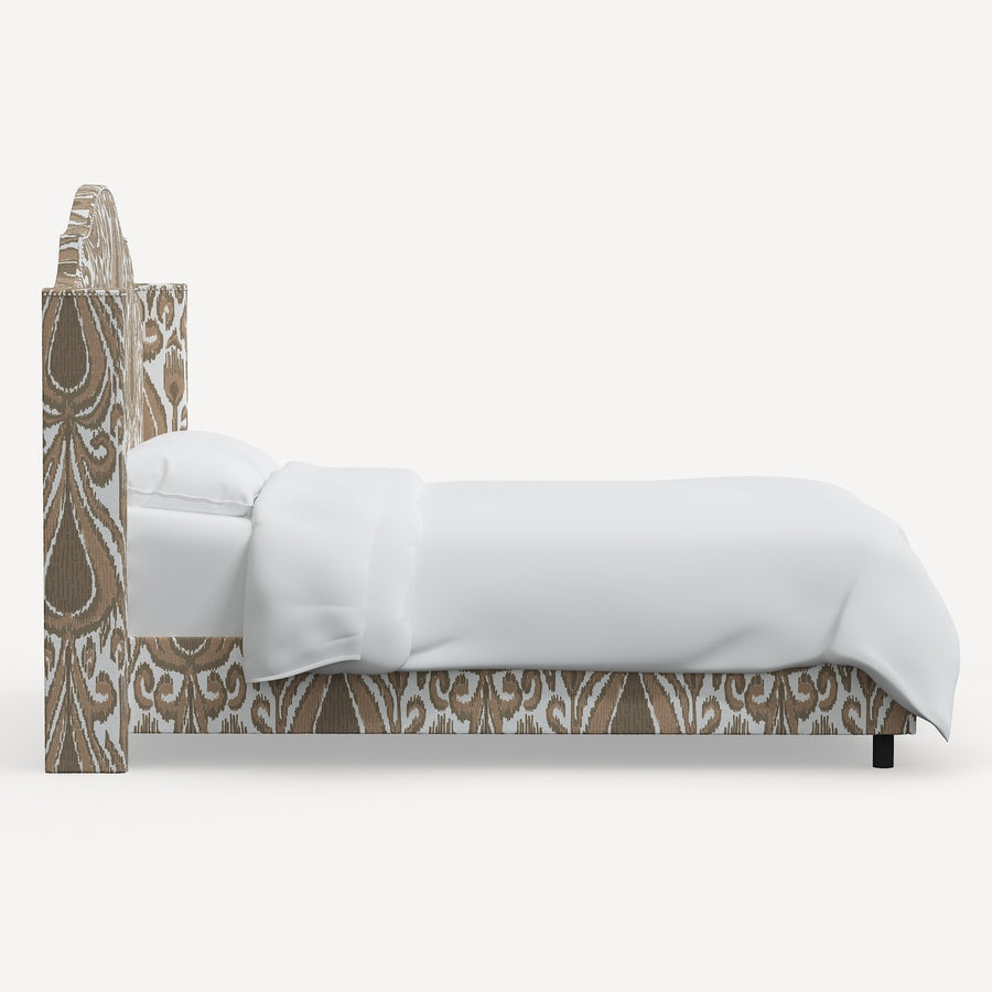 Samrina Wingback Bed