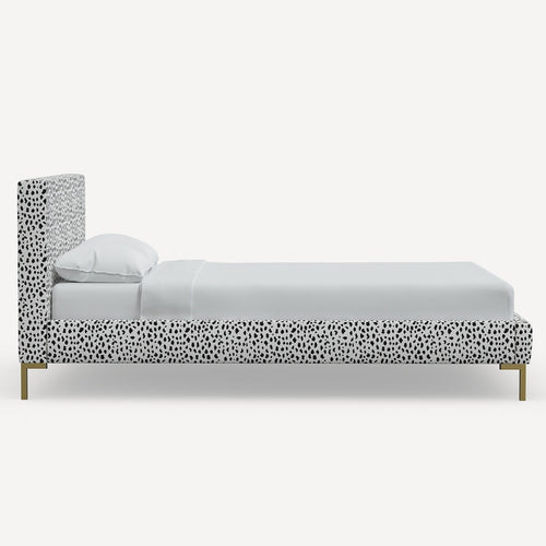 Black and White Dottie Bed
