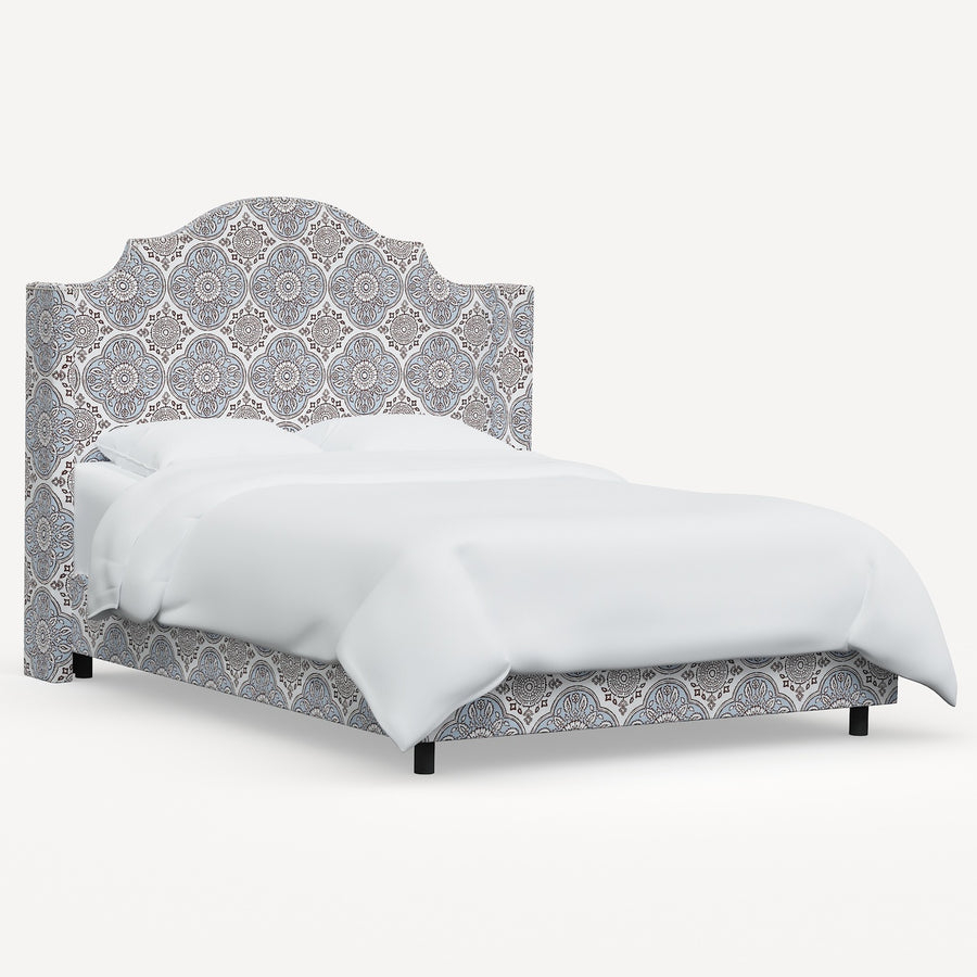 Samrina Wingback Bed