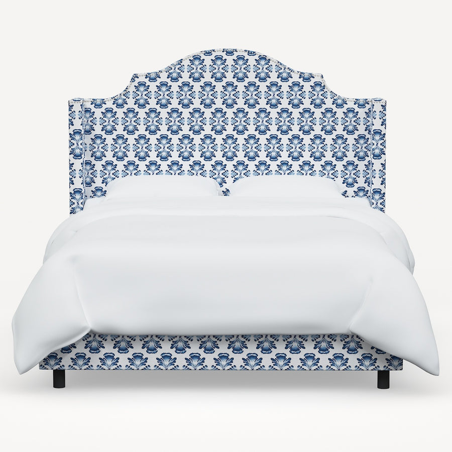 Samrina Wingback Bed