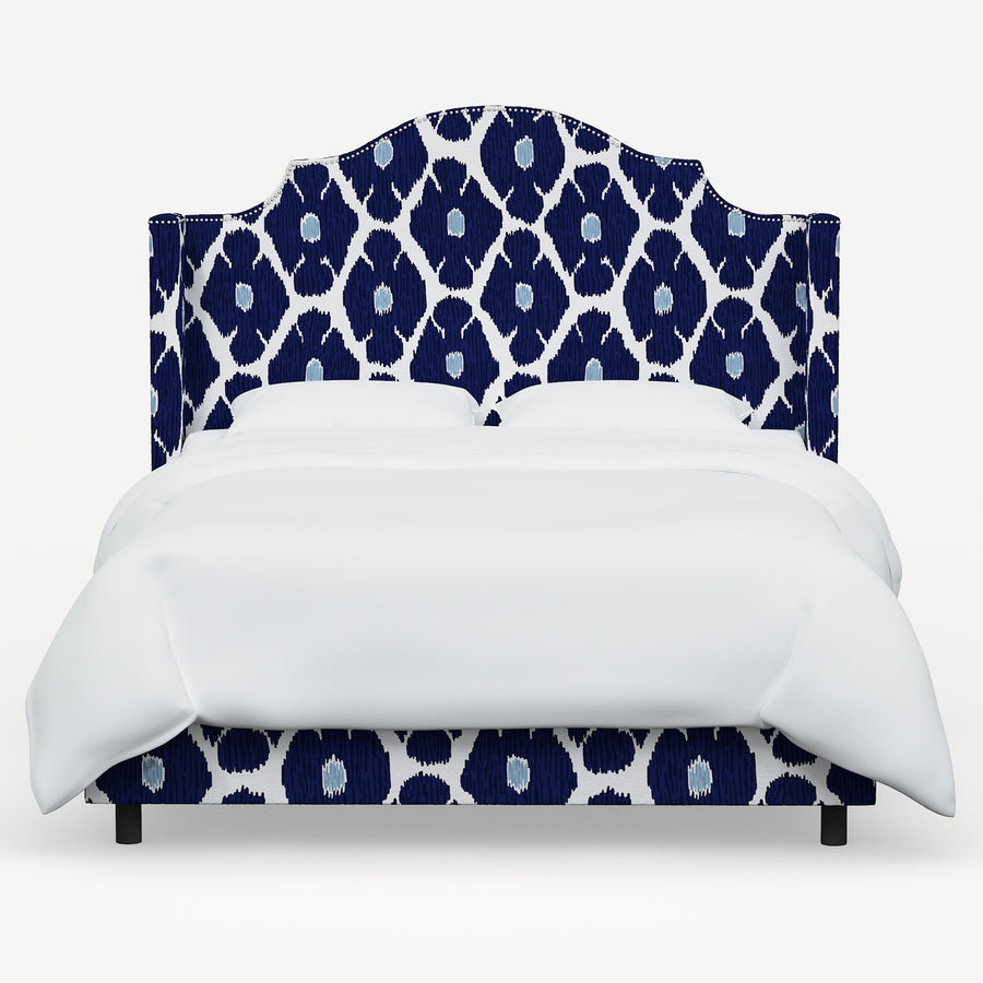 Samrina Wingback Bed