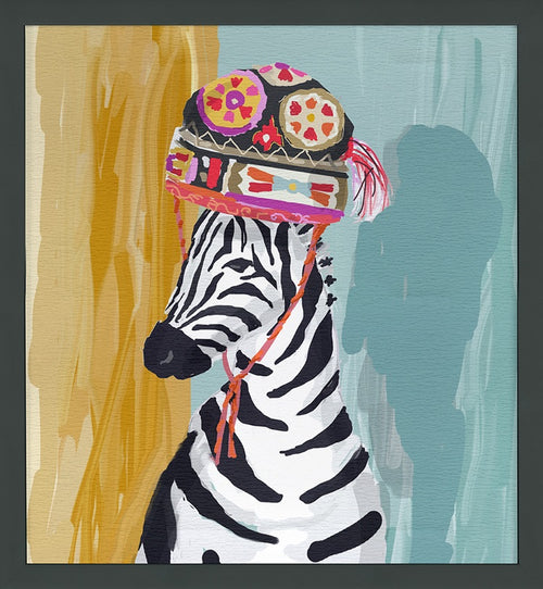 Dana Gibson Zebra Art