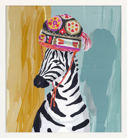 Dana Gibson Zebra Art