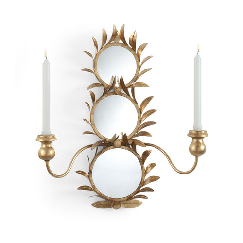 Chelsea House Harting Mirrored Sconce