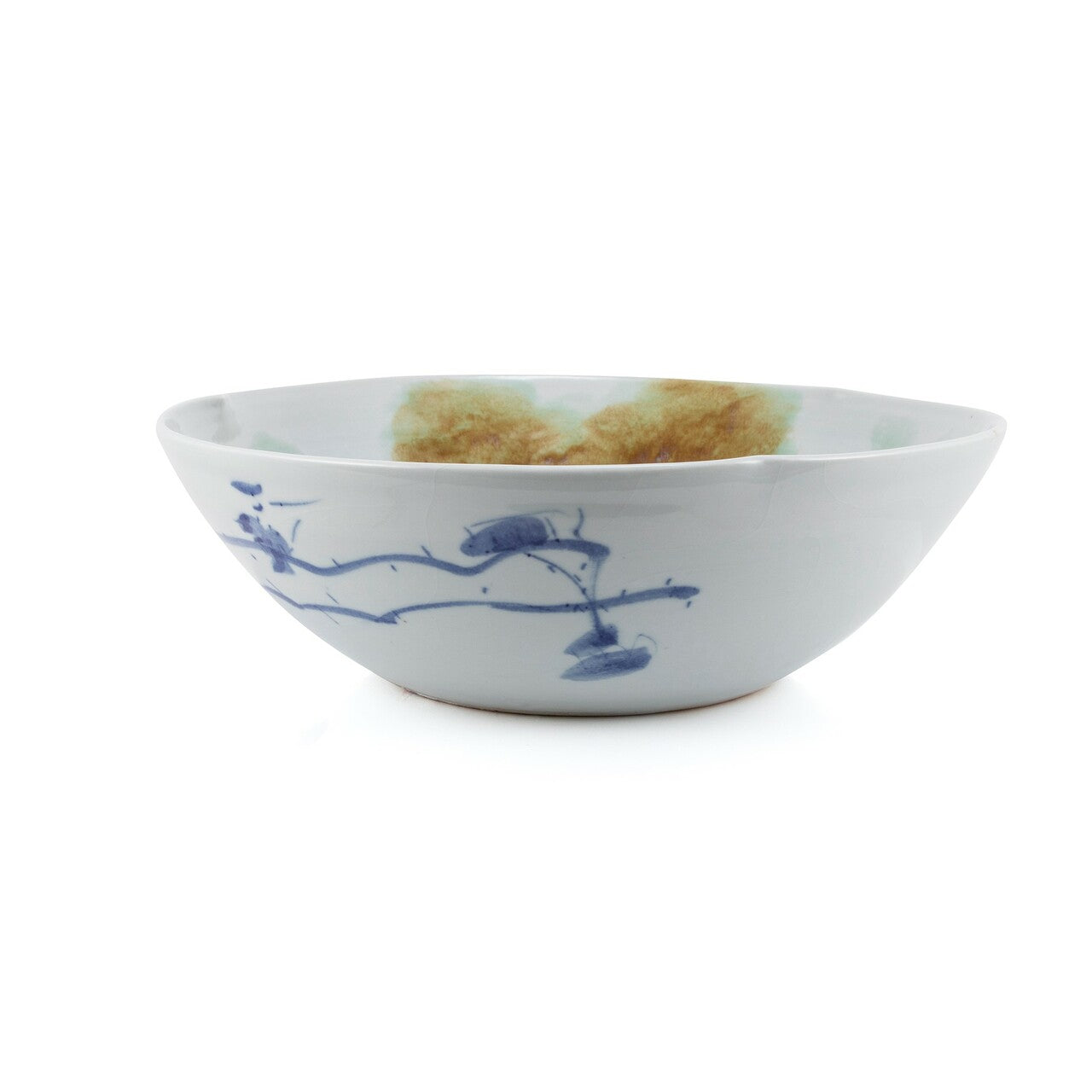 Swirl Bowl Blue Water Village Small By Legends Of Asia