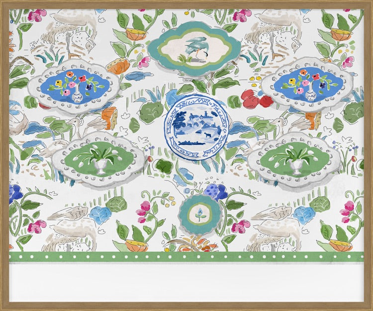 Dana Gibson Plate Wall Art