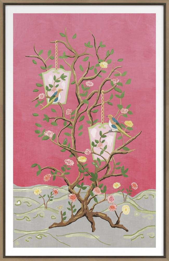 Dana Gibson Larchmont 2 (Pink) Art