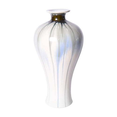 Reaction Glazed Porcelain Plum Vase By Legends Of Asia