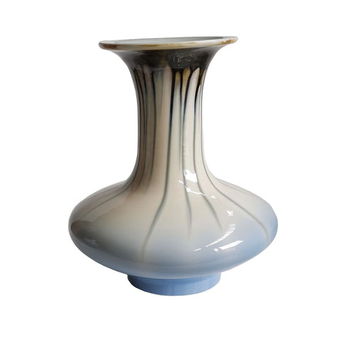 Reaction Glazed Morning Glory Vase Large By Legends Of Asia