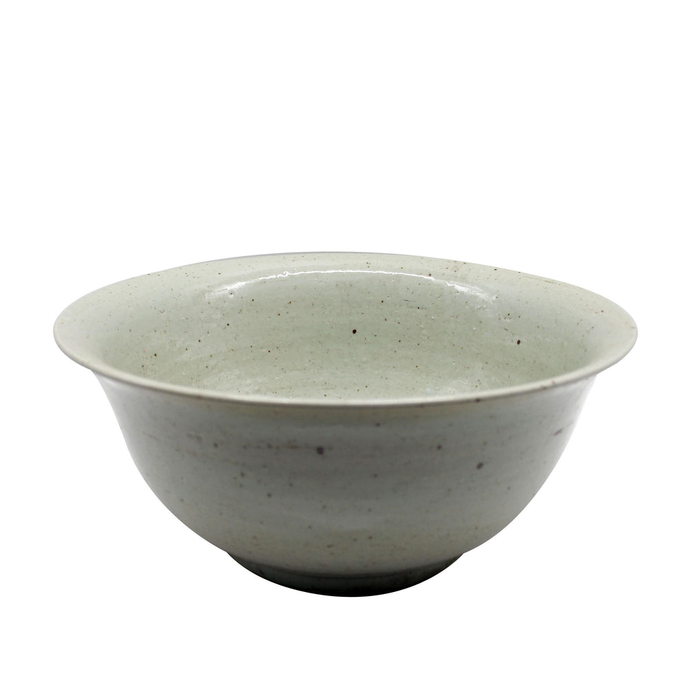 Vintage White Korean Bowl By Legends Of Asia