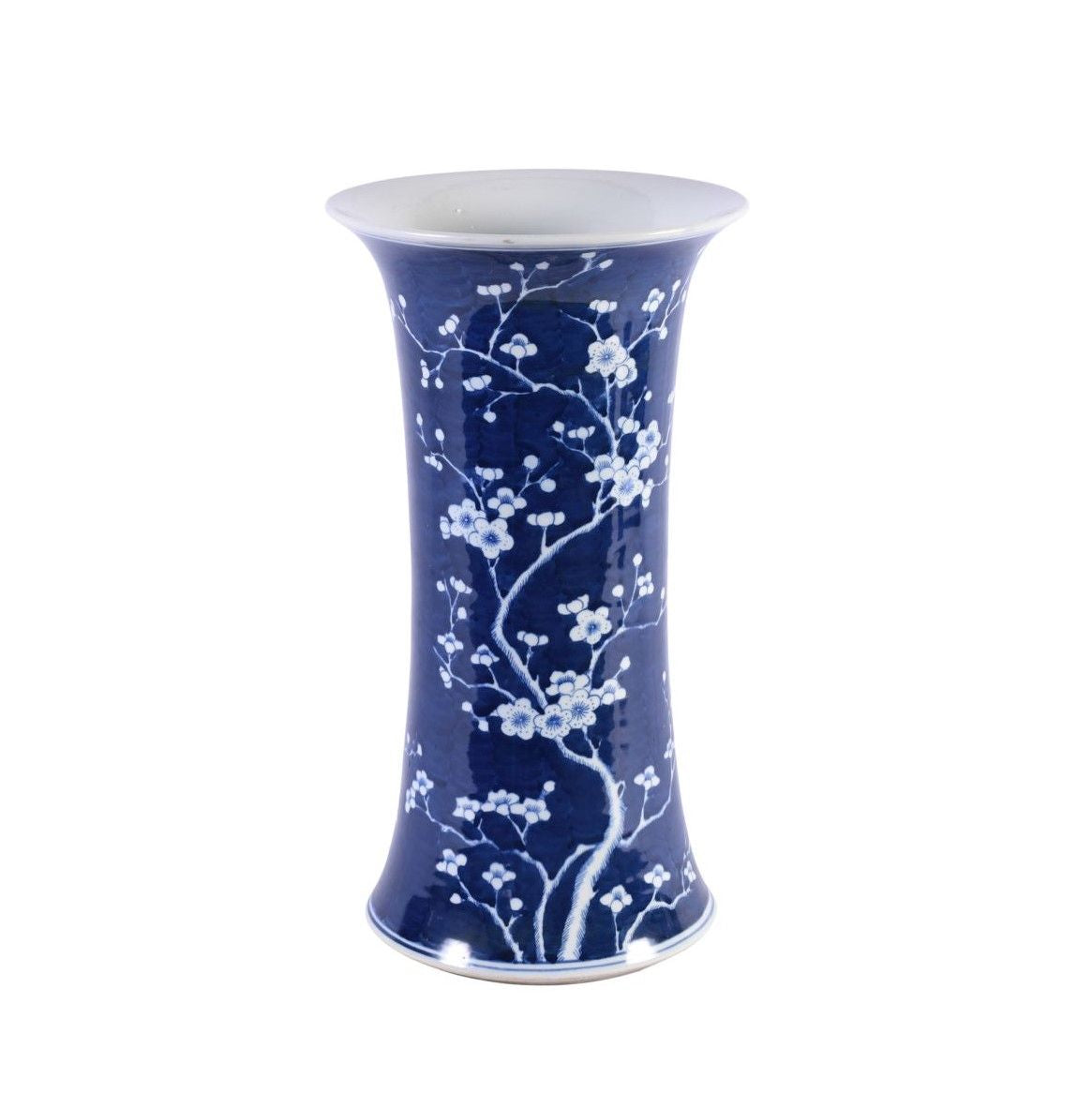 Blue and White Plum Blossom Umbrella Stand Vase