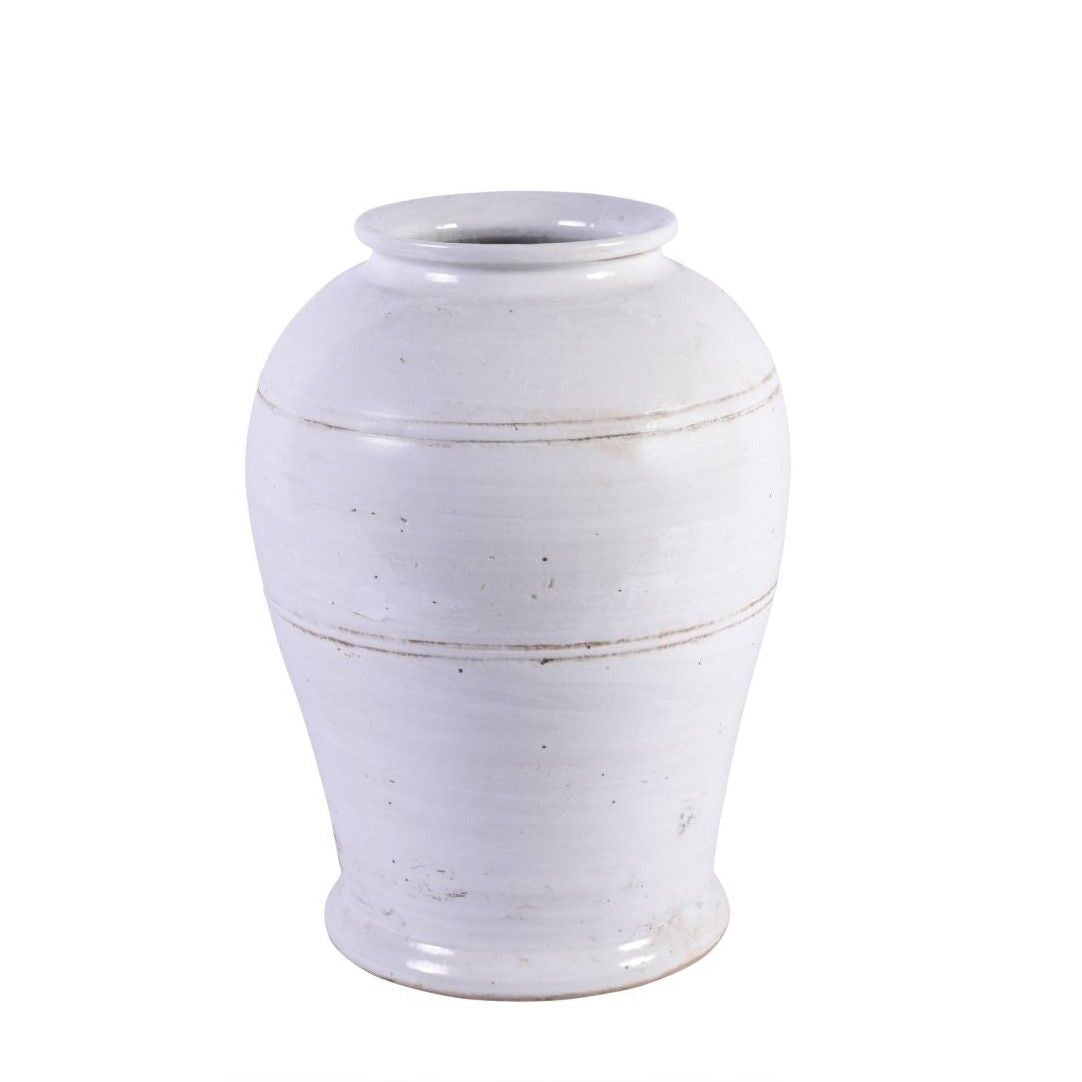 Busan White Open Top Kimchi Jar By Legends Of Asia