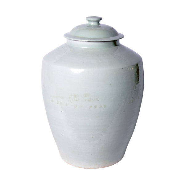 Lidded Barn Jar Mint Green By Legends Of Asia