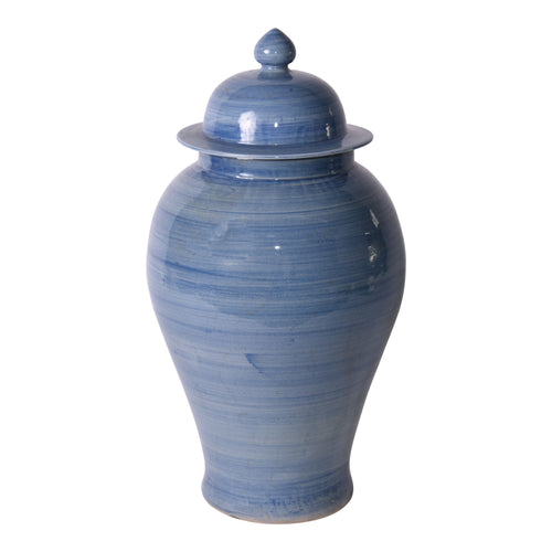 Lake Blue Temple Jar Medium By Legends Of Asia