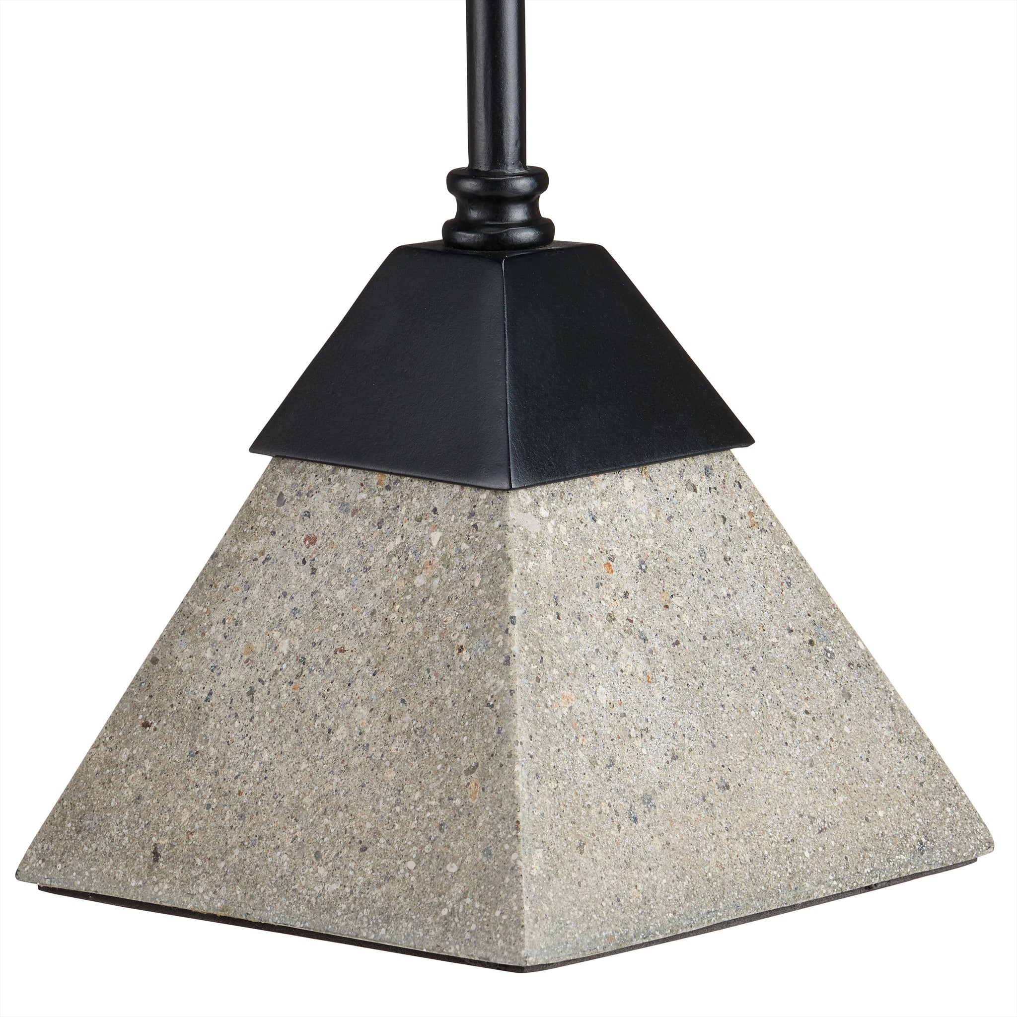 Currey & Company 24.25" Parna Concrete Accent Table