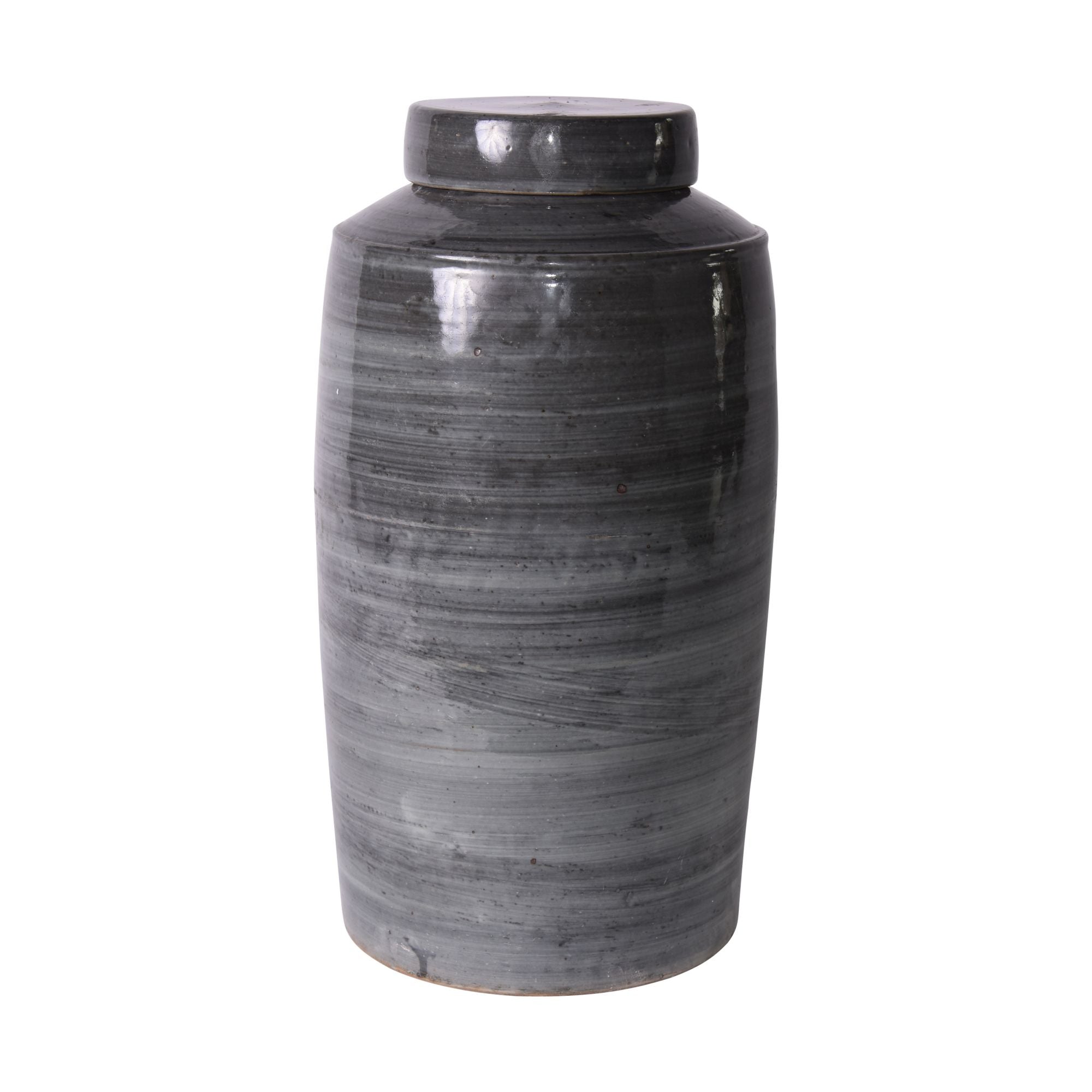 Iron Gray Tea Jar By Legends Of Asia