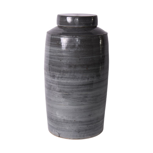 Iron Gray Tea Jar By Legends Of Asia