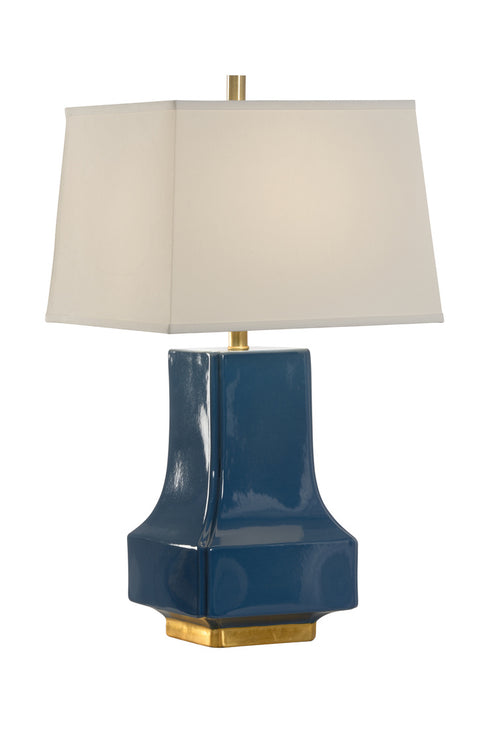 Wildwood Malone Lamp in Cadet Blue