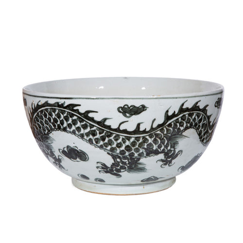 Charcoal Black Phoenix Bowl By Legends Of Asia