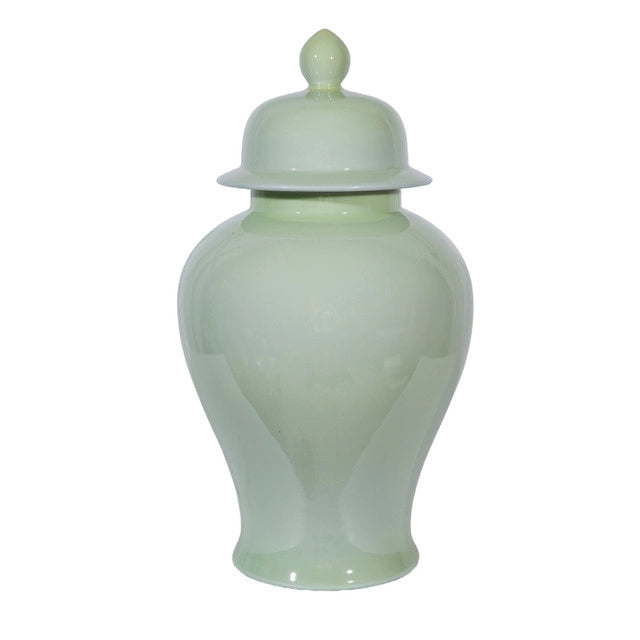 Spring Green Temple Jar Medium by Legends Of Asia