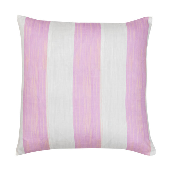 Bargain Basement Laura Park Versailles Pink Striped Linen Cotton Pillow