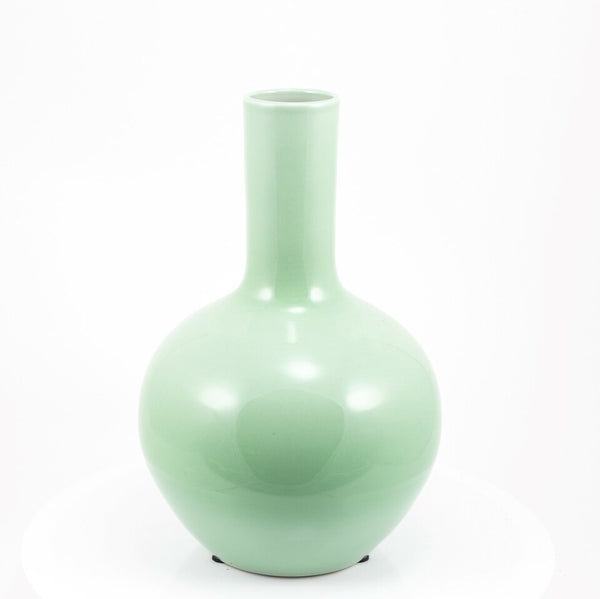 Legends Of Asia Celadon Globular Vase