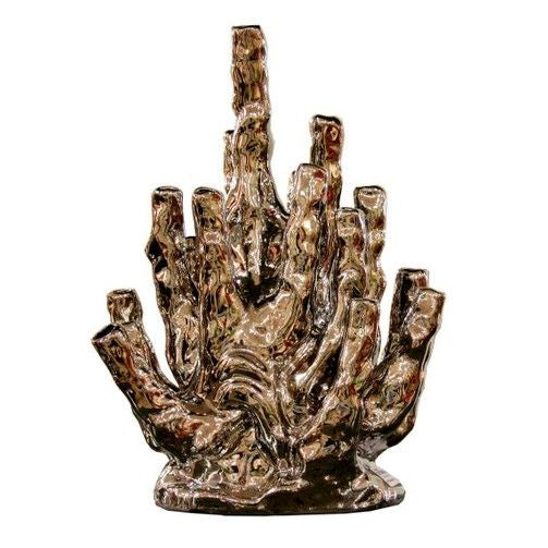 Coral Vase Silver M By Legends Of Asia