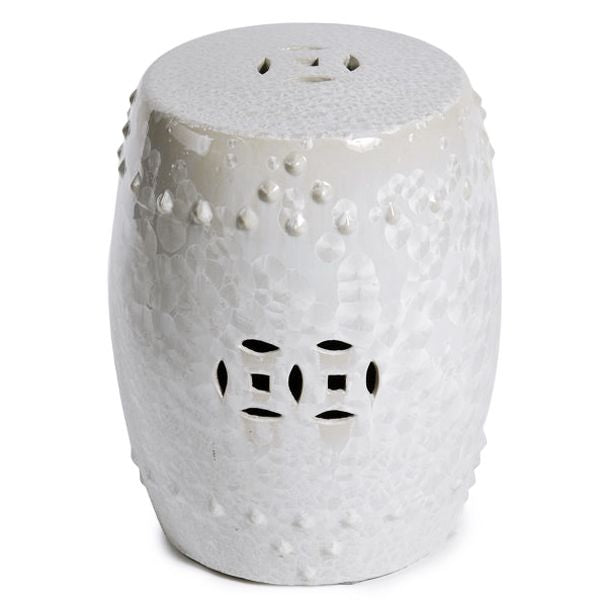 Crystal Shell Garden Stool By Legends Of Asia