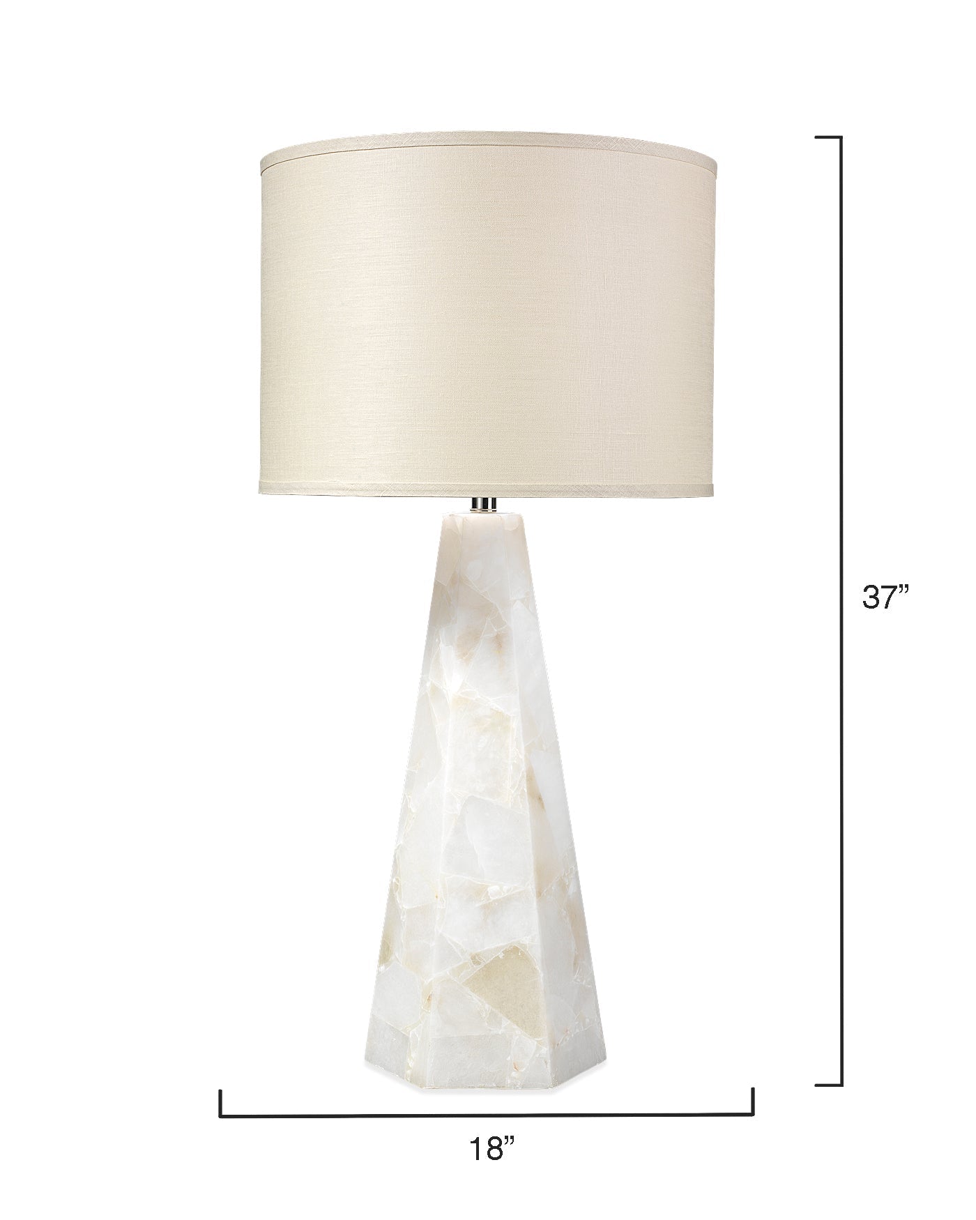 Jamie Young Borealis Hexagon Table Lamp