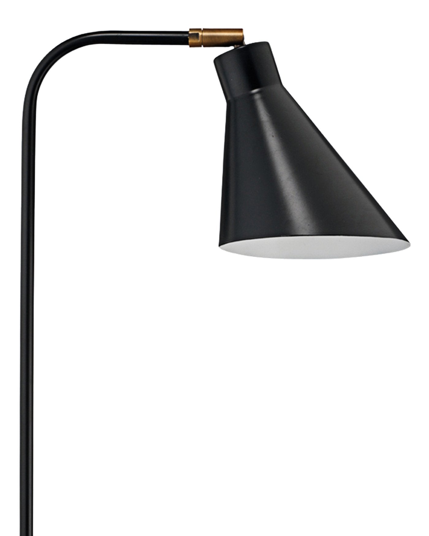 Jamie Young Chronicle Task Lamp In Black Metal