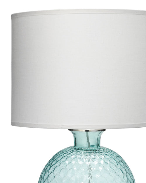 Jamie Young Clark Table Lamp In Aqua