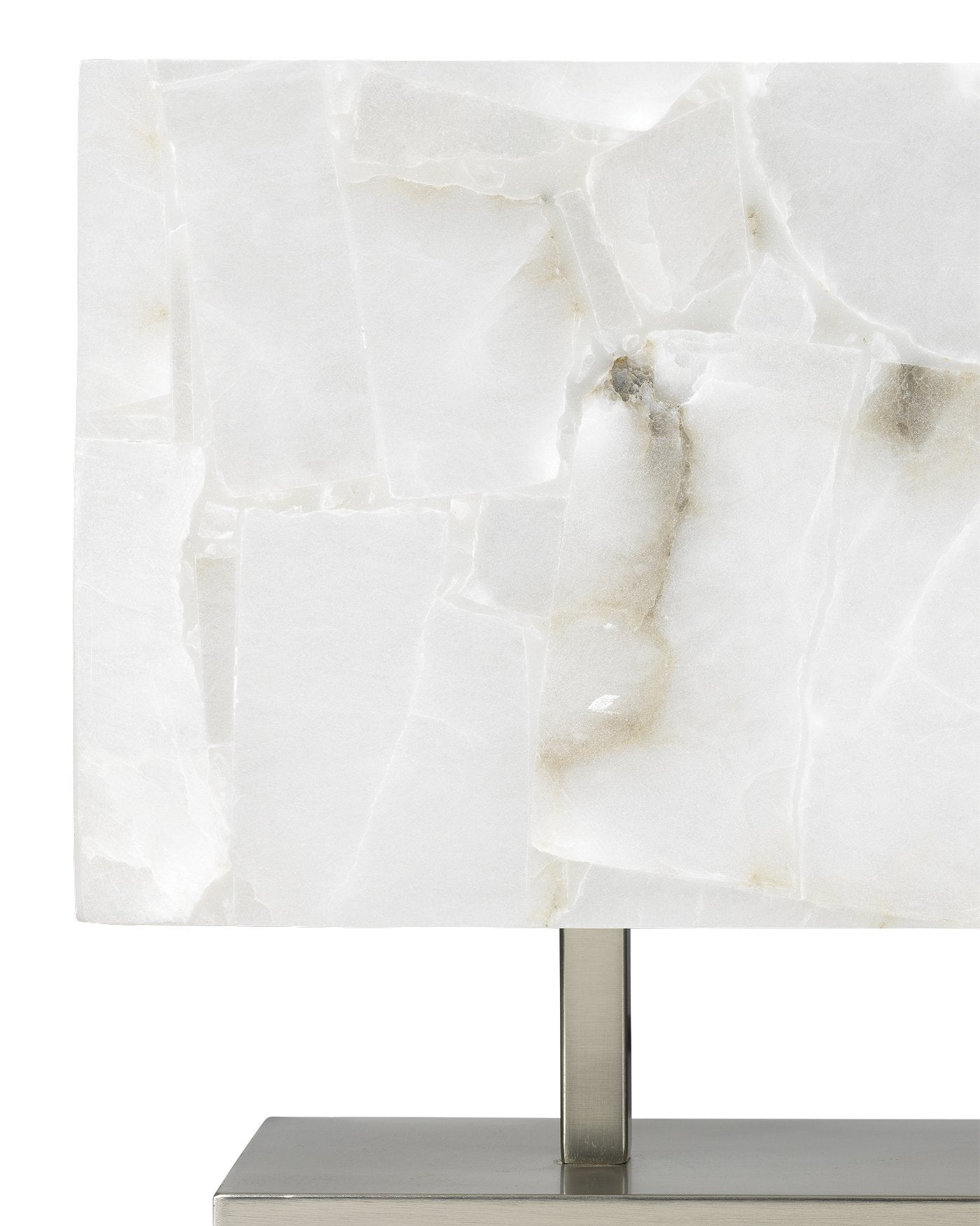 Jamie Young Ghost Horizon Table Lamp In Alabaster