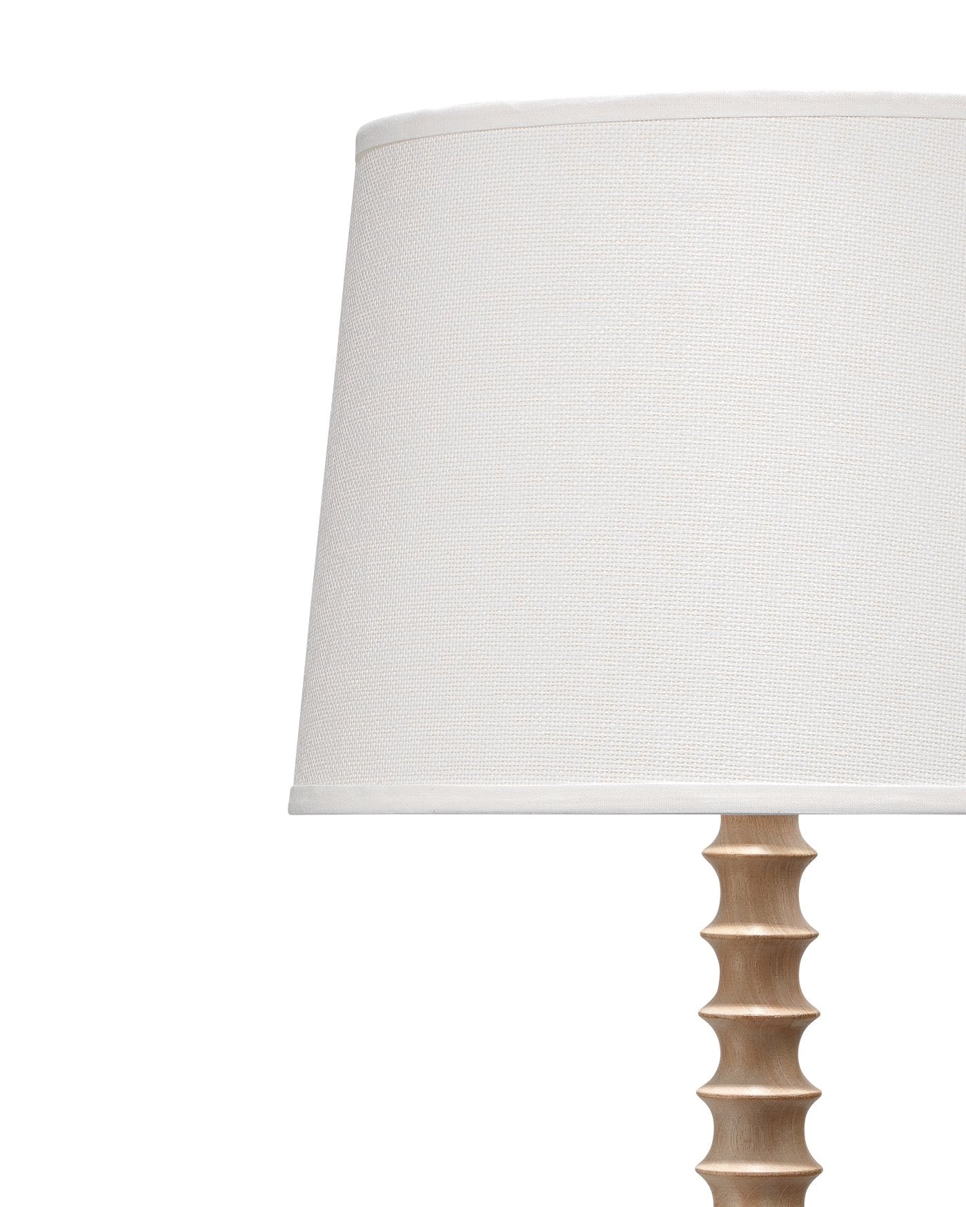 Jamie Young Revolution Floor Lamp In Bleached Wood