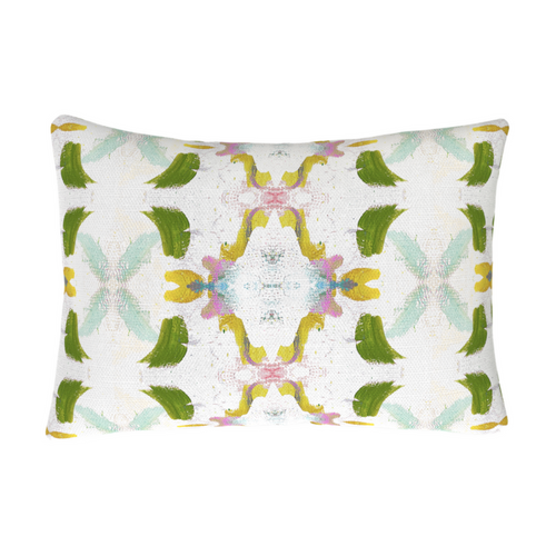 Laura Park Dogwood Linen Cotton Pillow
