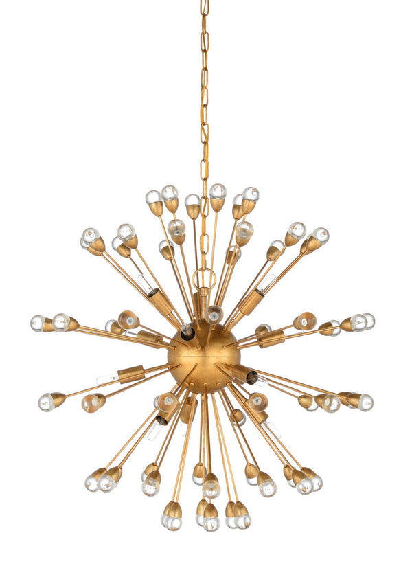 Wildwood Saturn Orb Chandelier in Gold