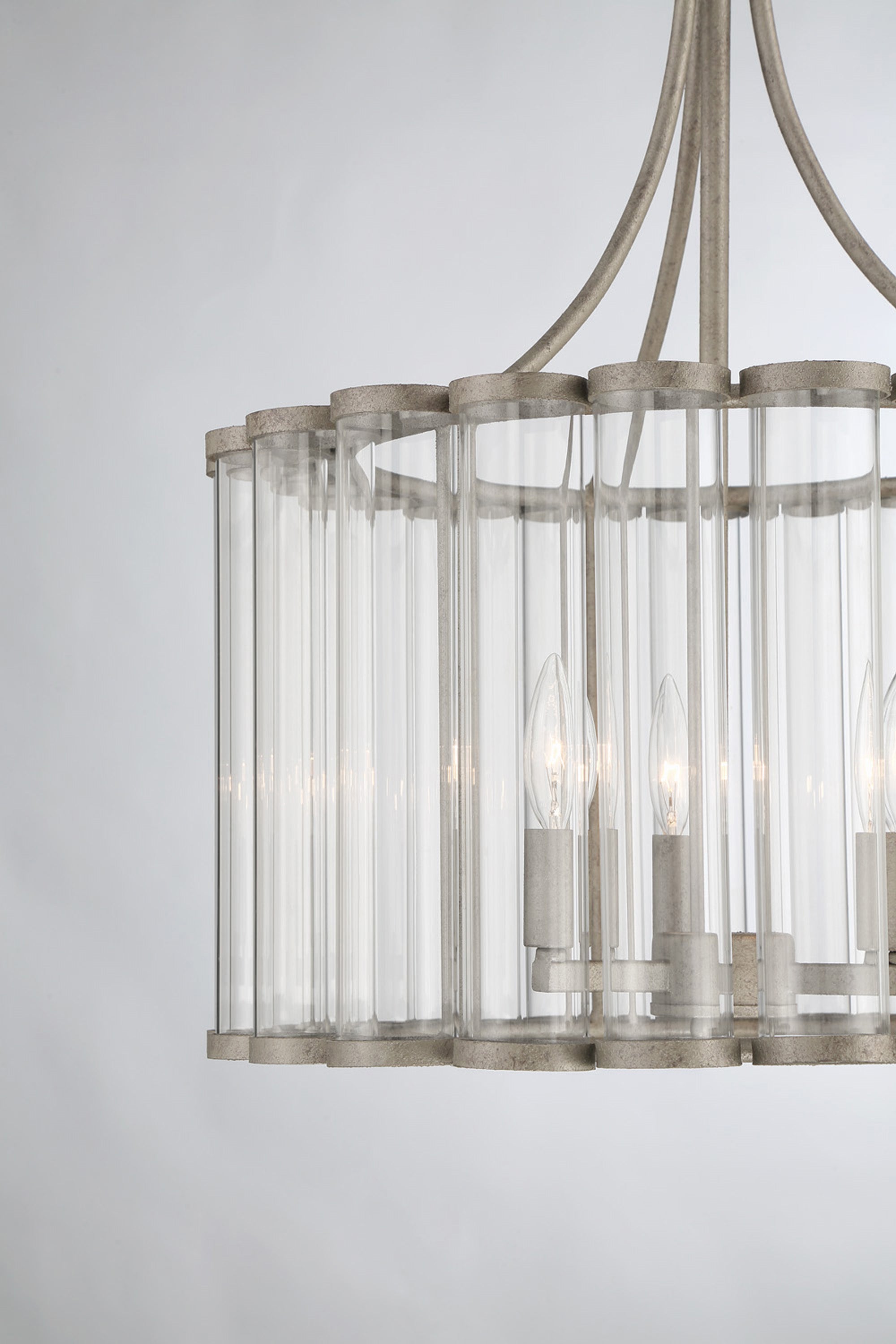 Lumanity Bridgewater 3 Light Glass Statement Chandelier