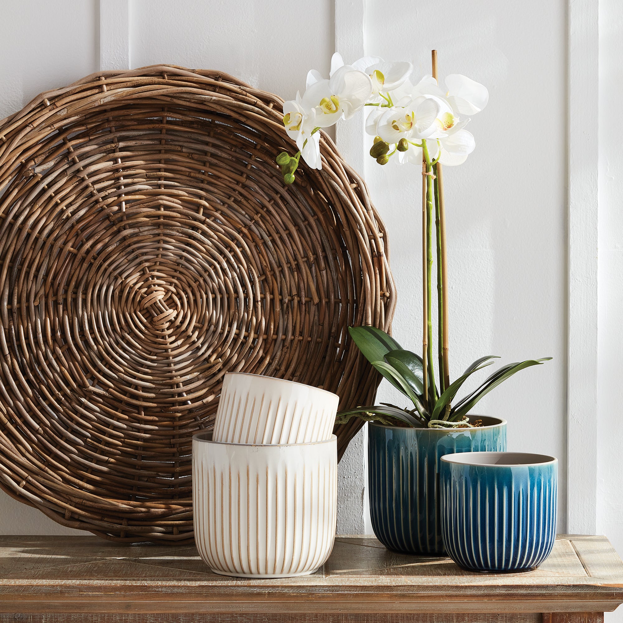 Napa Home And Garden Jules Round Trays St/2