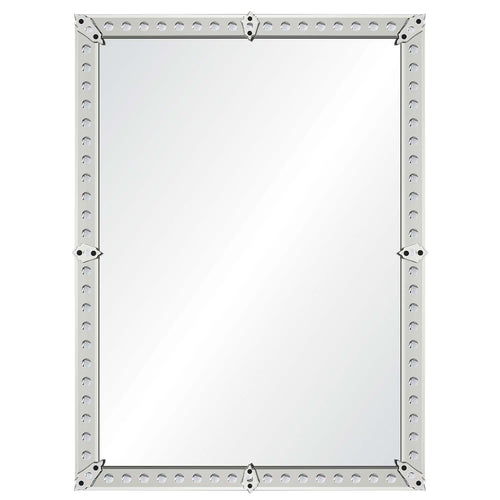 Mirror Home Dainty Wall Mirror with Convex Details
