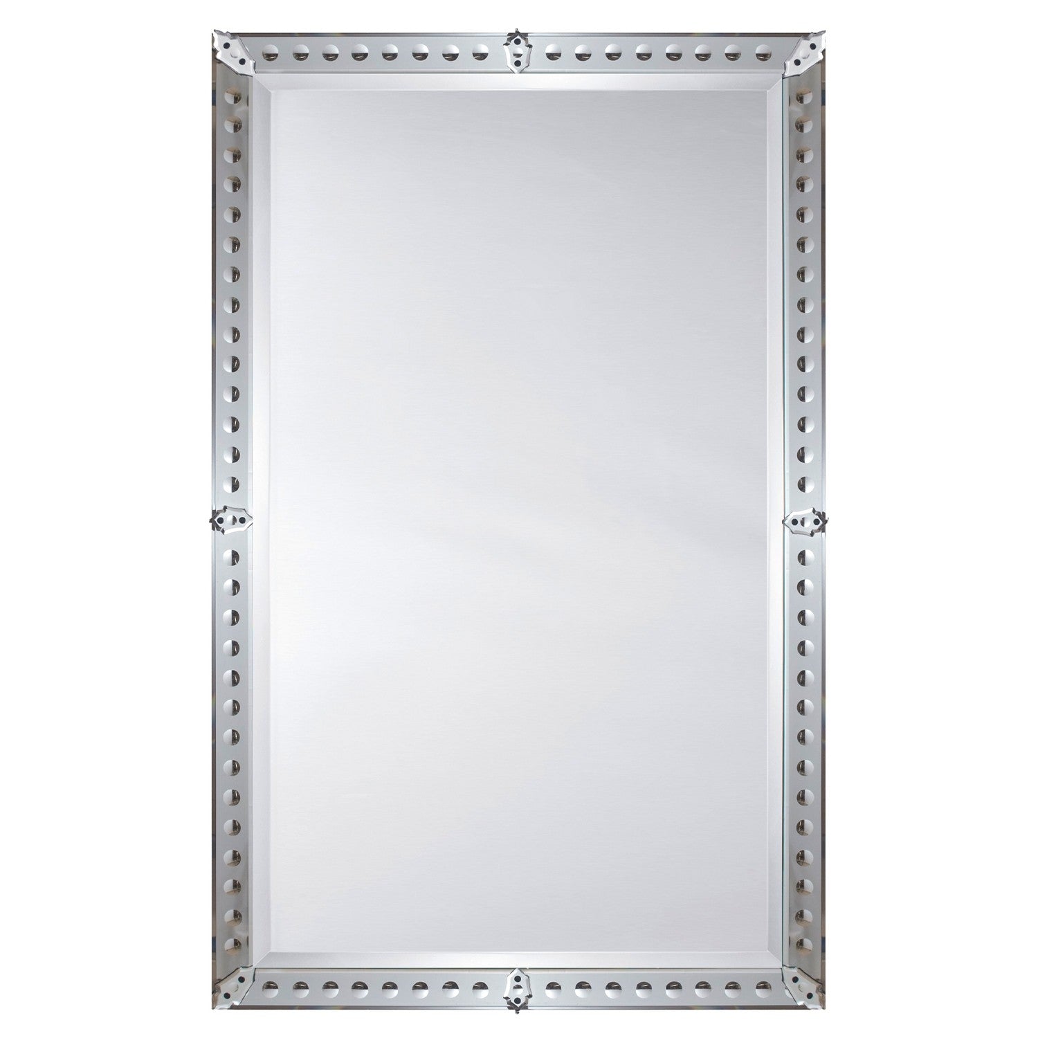 Mirror Home Mirror Framed with Convex Details