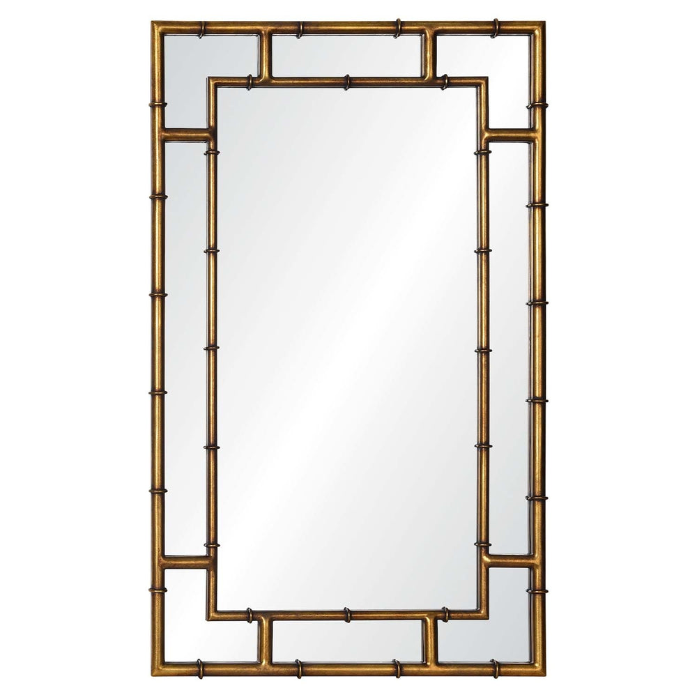 Mirror Home Double Bamboo Wall Mirror