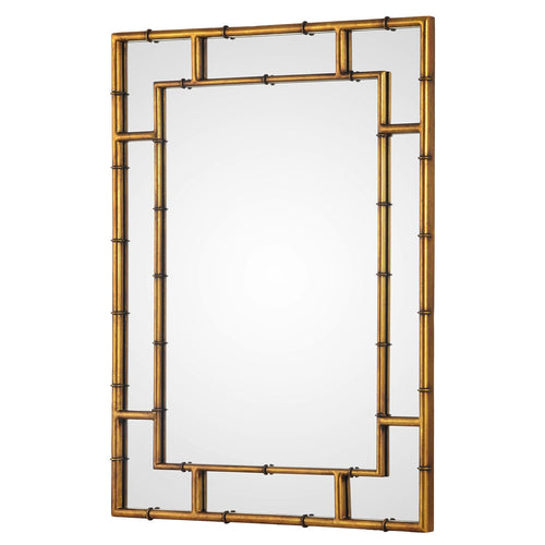 Mirror Home Double Bamboo Wall Mirror