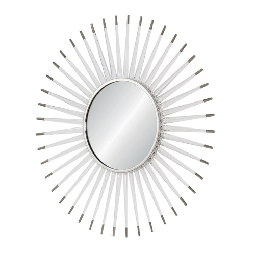 Mirror Home Starburst Acrylic Mirror, Nickel