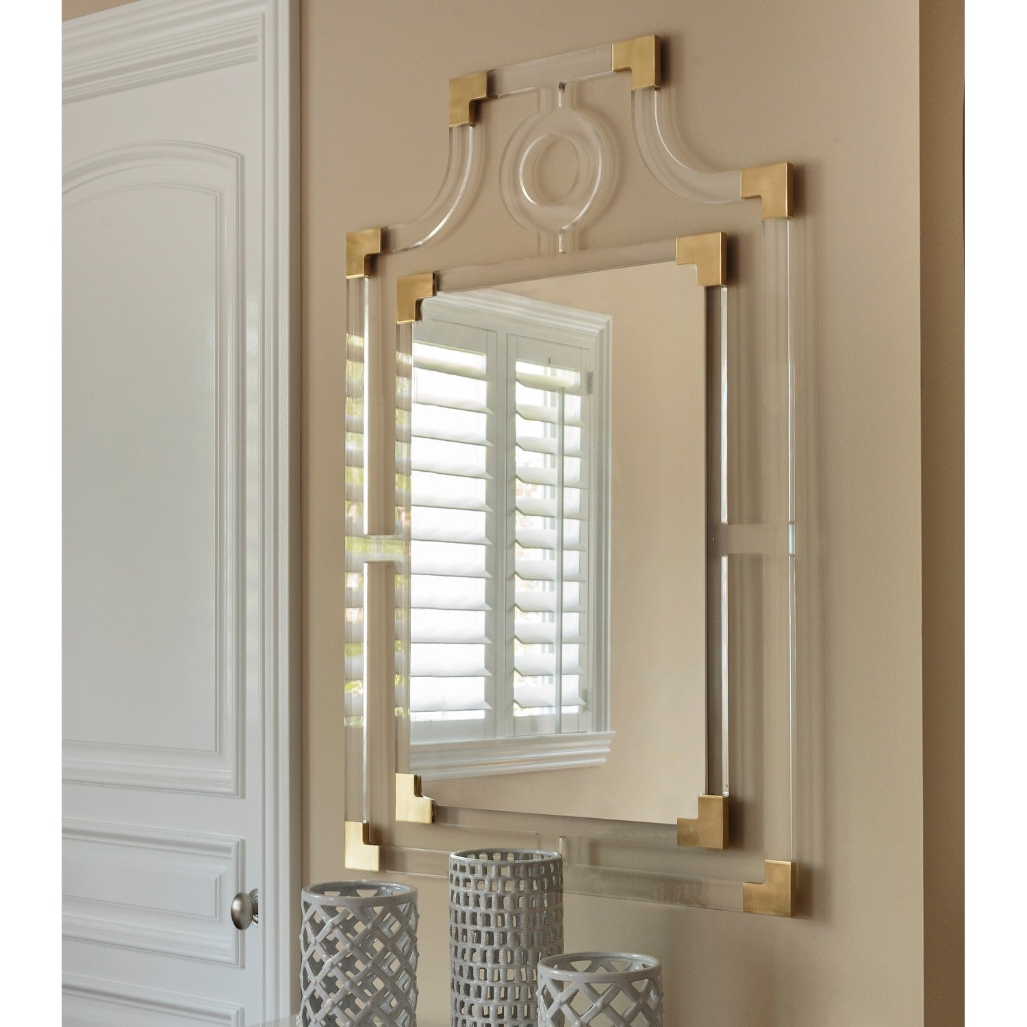 Mirror Home Acrylic Pagoda Mirror