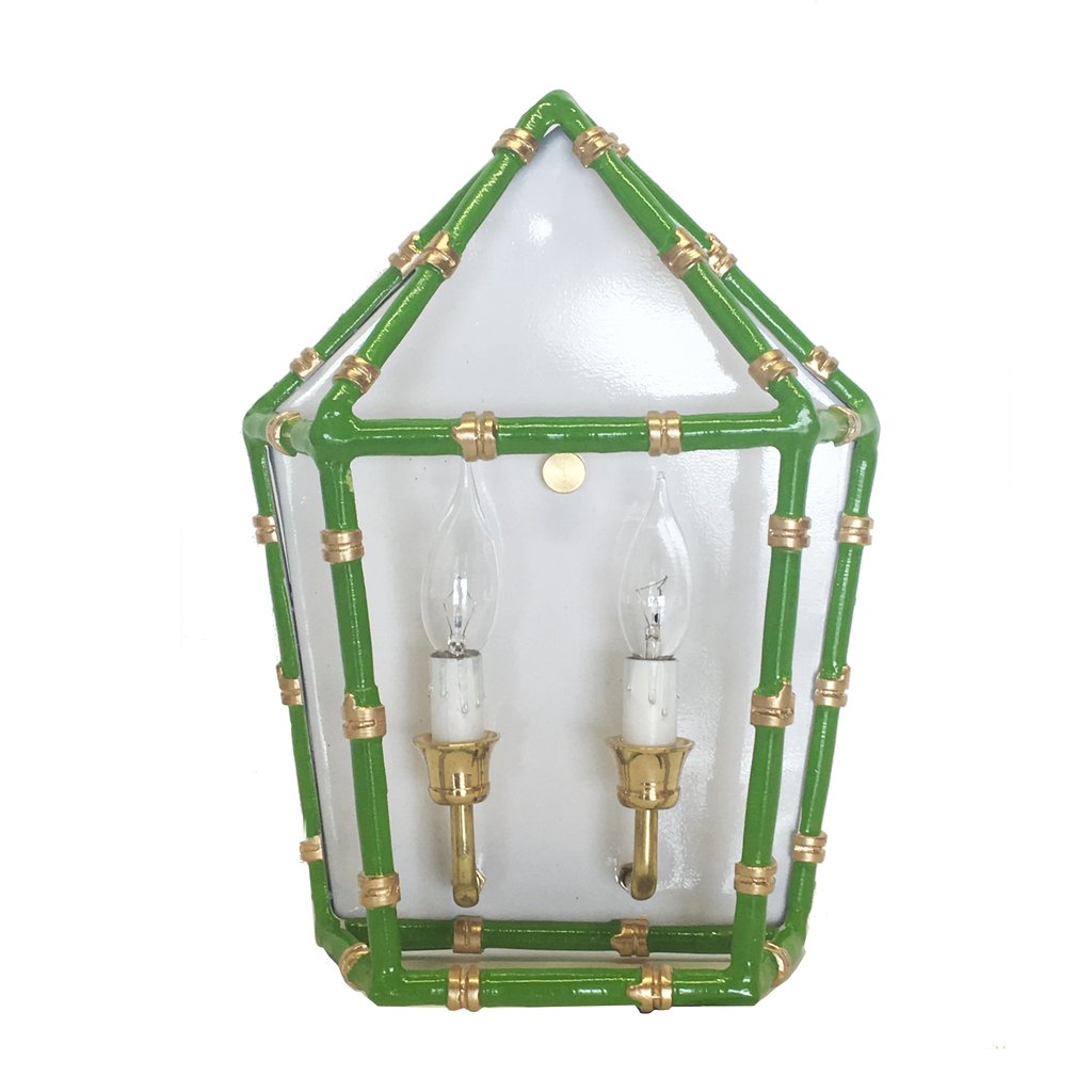 Dana Gibson Bamboo Wall Sconce