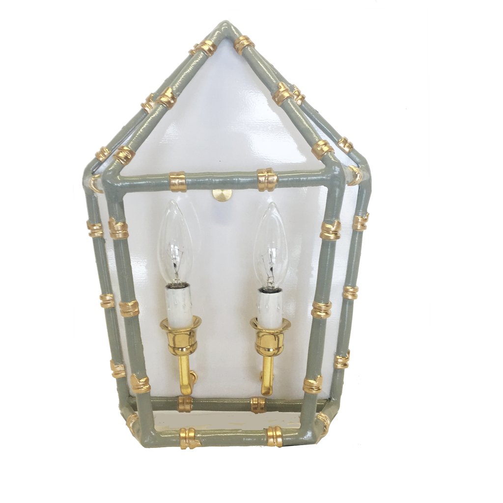 Dana Gibson Bamboo Wall Sconce
