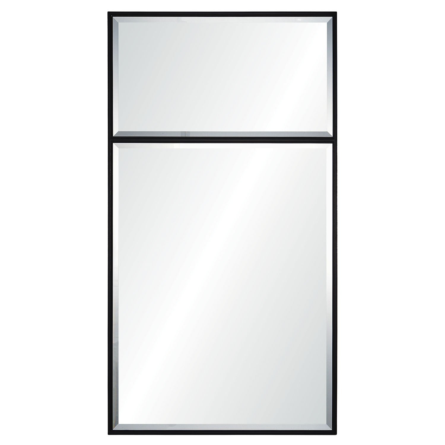 Mirror Home Hand Carved Trumeau in Ebony or Silver