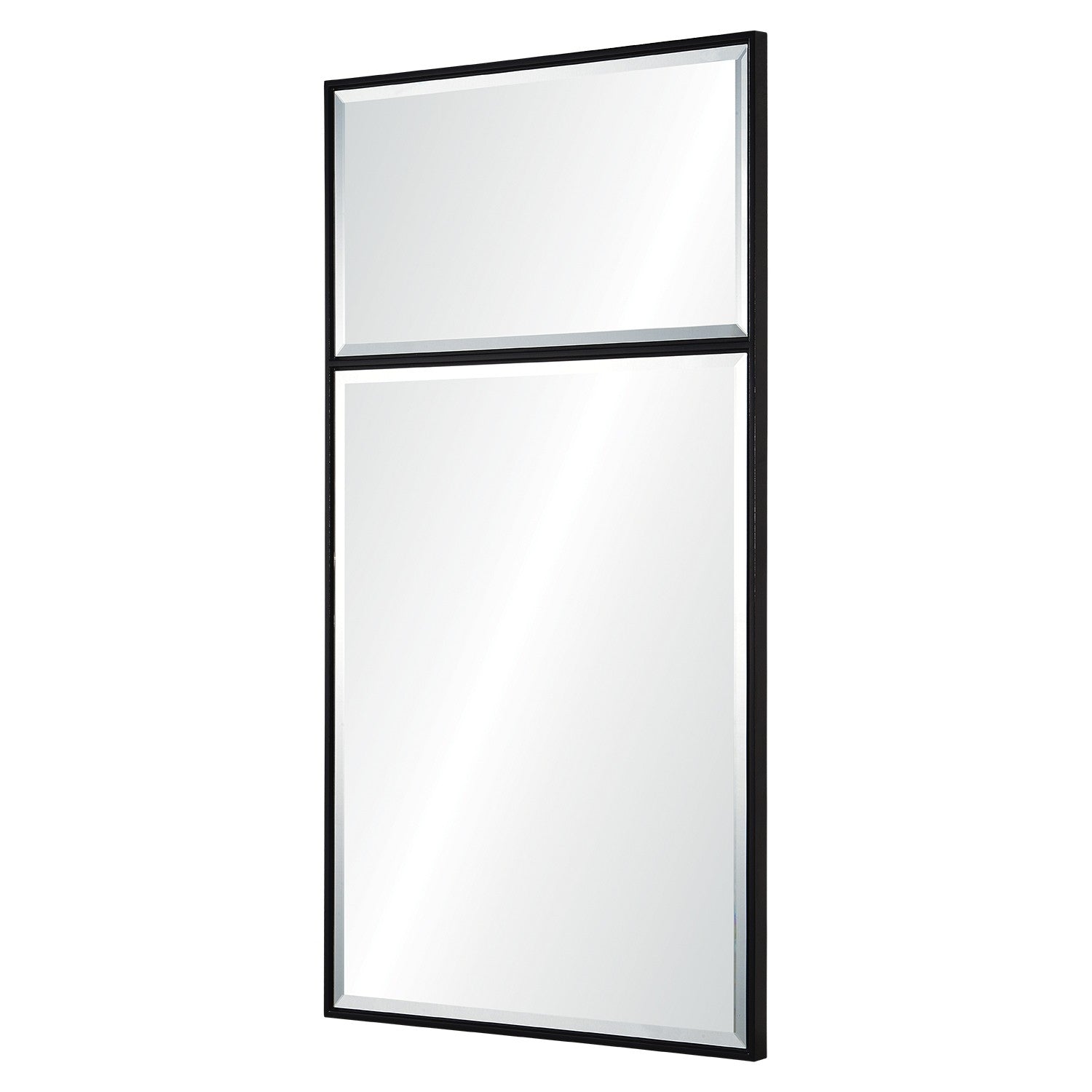 Mirror Home Hand Carved Trumeau in Ebony or Silver