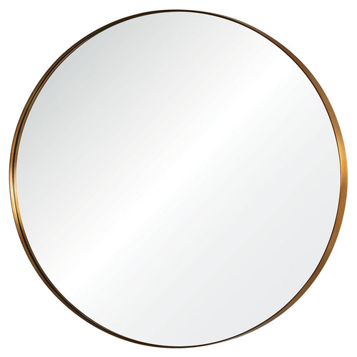 Mirror Home Round Stainless Steel Mirror, 36" x 36"